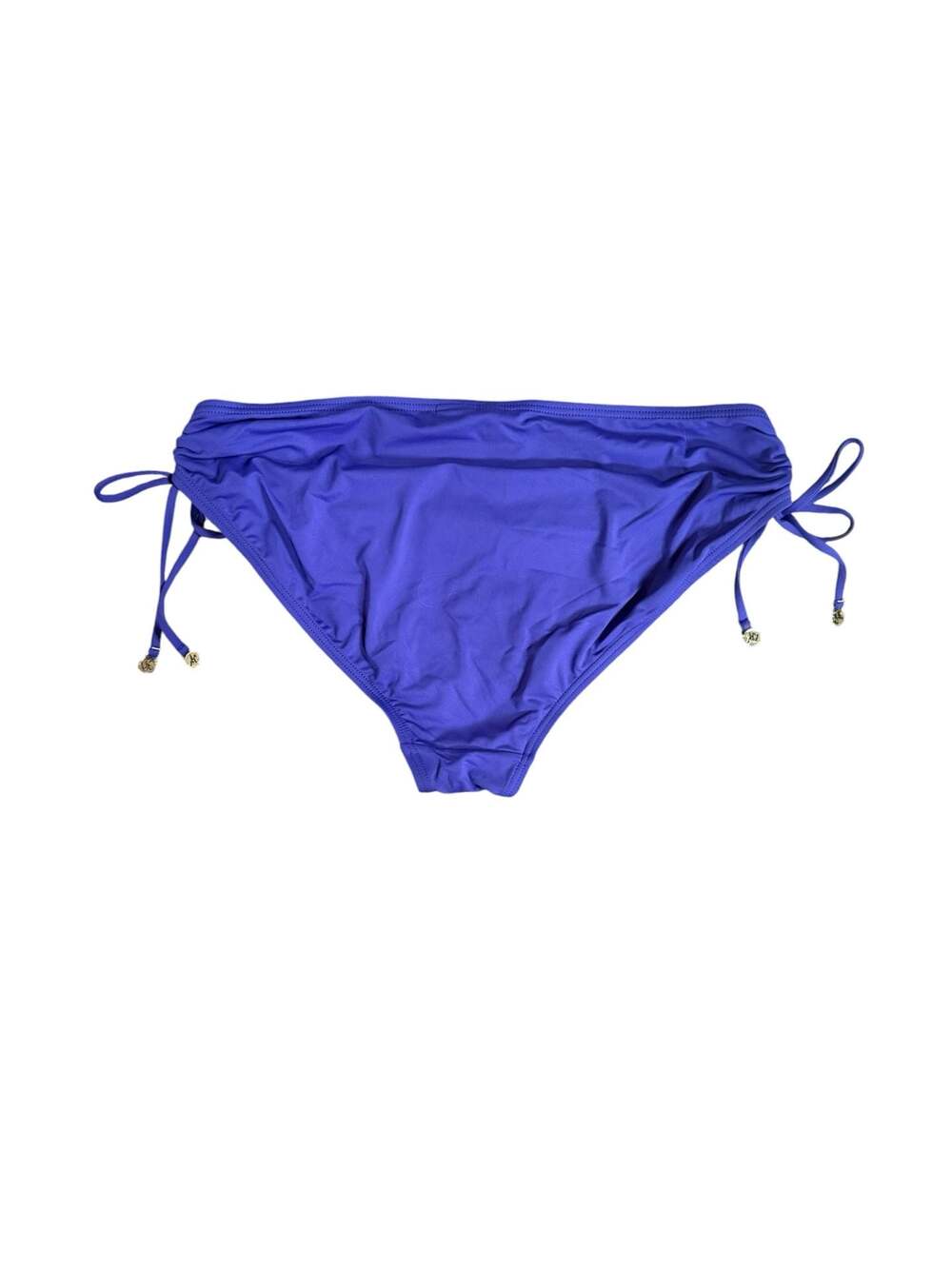 Anne Cole Live In Color Purple Side Tie Bikini Swim Bottom M - Picture 2 of 4